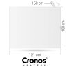 Infračervený panel Cronos Synthelith Pro 1200 W s WiFi