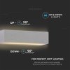LED svítidlo UP/DOWN, 12 W, 600 lm, Nástěnné, IP65 (Barva světla Denní bílá, Stupeň krytí IP65, Hmotnost 0.5 kg)
