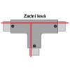 T spojka pro 3F lištu