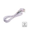 Kabel s uzemněním 2m 3x1mm2