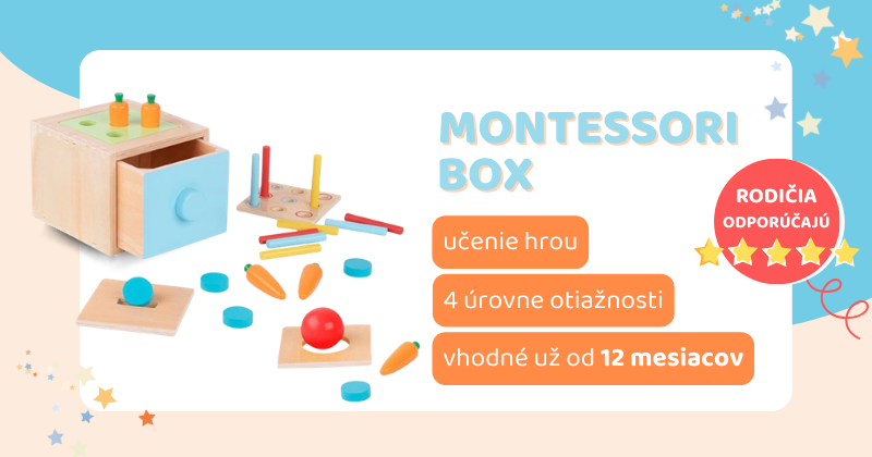 Montessori Box - "Ruka je nástrojom inteligencie"