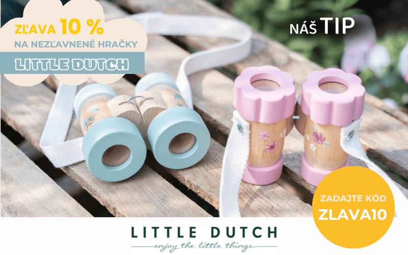 Zľava 10% na hračky Little Dutch