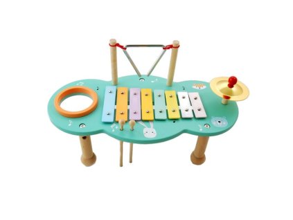 Adam Toys Drevený hudobný stolík