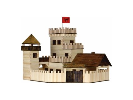 Walachia Drevená zlepovacia stavebnica - Hrad