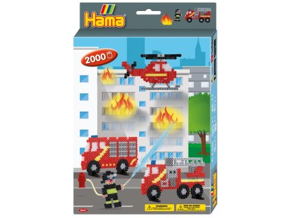 zazehlovacie koralky hama hasici (1)