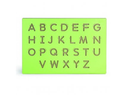 grafomotoricky labyrint velke pismena