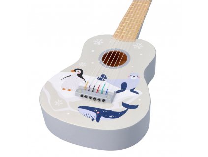 Adam Toys Detská gitara Arktické zvieratá