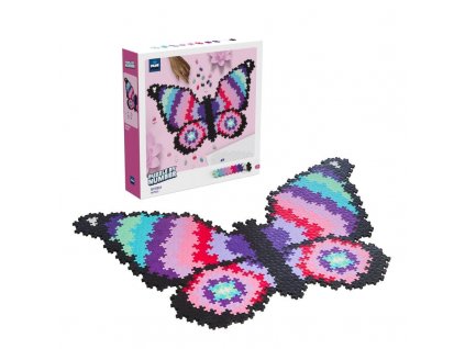 3915 plus plus puzzle by number butterfly 800 pcs skladanie podla cisel motyl 1