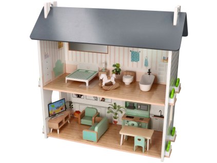 Adam Toys Domček pre bábiky s nábytkom