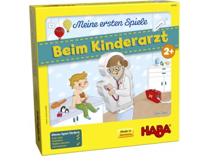 304648 HABA Moja prvá hra -Nebojme sa lekára detská spoločenská hra
