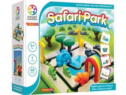 SMART GAMES Safari park hlavolamová hra pre predškolákov