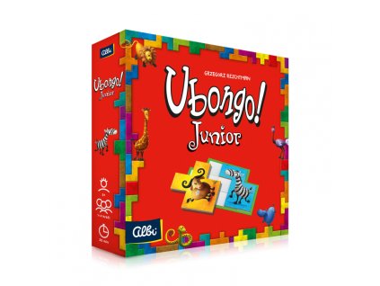 Albi 86883 Ubongo Junior - spoločenská hra pre deti od 5 rokov
