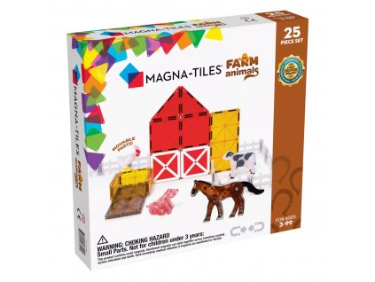 Magna-Tiles Magnetická stavebnica Farm 25 dielov