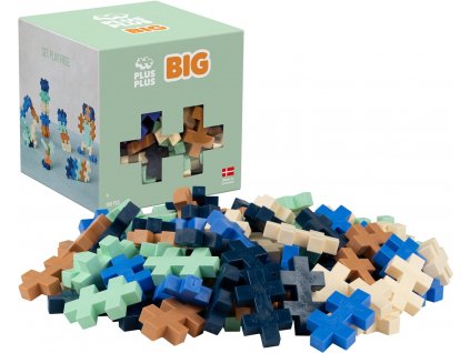 Plus-Plus BIG Breeze - mix farieb, 100 ks
