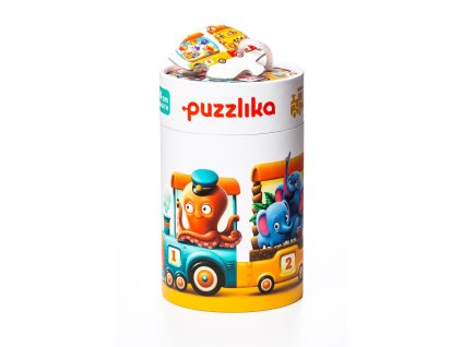 Puzzlika 13050 Vlak 94 cm - náučné puzzle 20 dielikov
