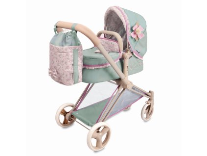 DeCuevas 81745 Skladací vozík pre bábiky 3 v 1 s taškou PROVENZA 2023 - 73 cm