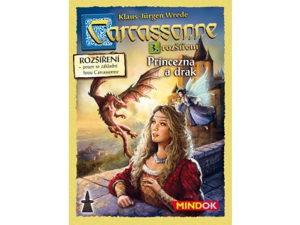 Carcassonne rozšírenie 3: Princezná a drak strategická spoločenská hra