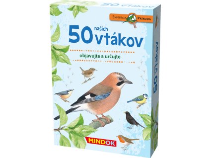 Mindok Expedicia priroda 50 vtakov krabica