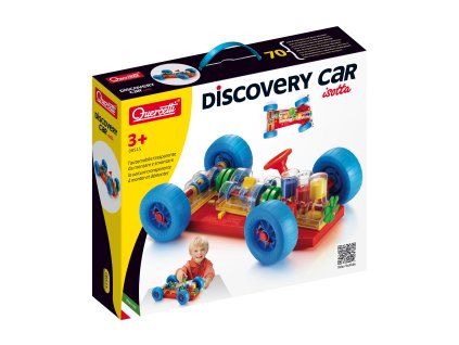 Ako funguje auto vnútri. Stavebnica Quercetti 08515 Isotta Discovery Car