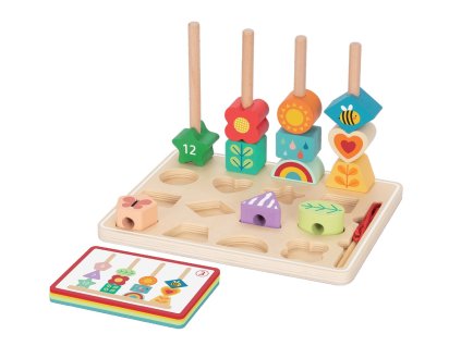 2Kids Toys Hra Triedenie podľa kariet Lúka