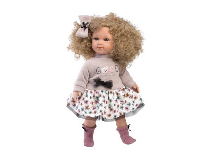 Realistická bábika Llorens ELENA 35 cm – mäkké látkové telo