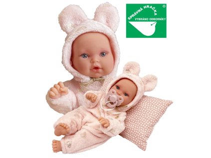 Realistické bábätko Antonio Juan KIKA 27 cm – pohybová funkcia