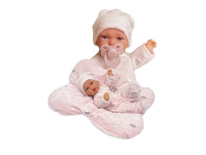 Realistické bábätko Antonio Juan PETIT 27 cm – pohybová funkcia