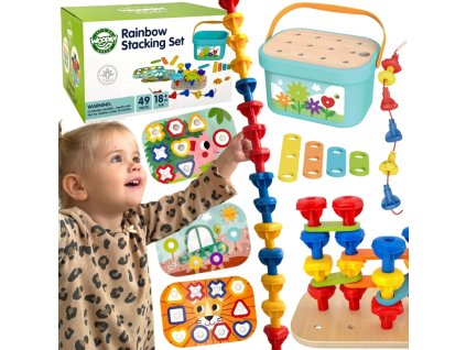 woopie stohovaci montessori box duha (1)