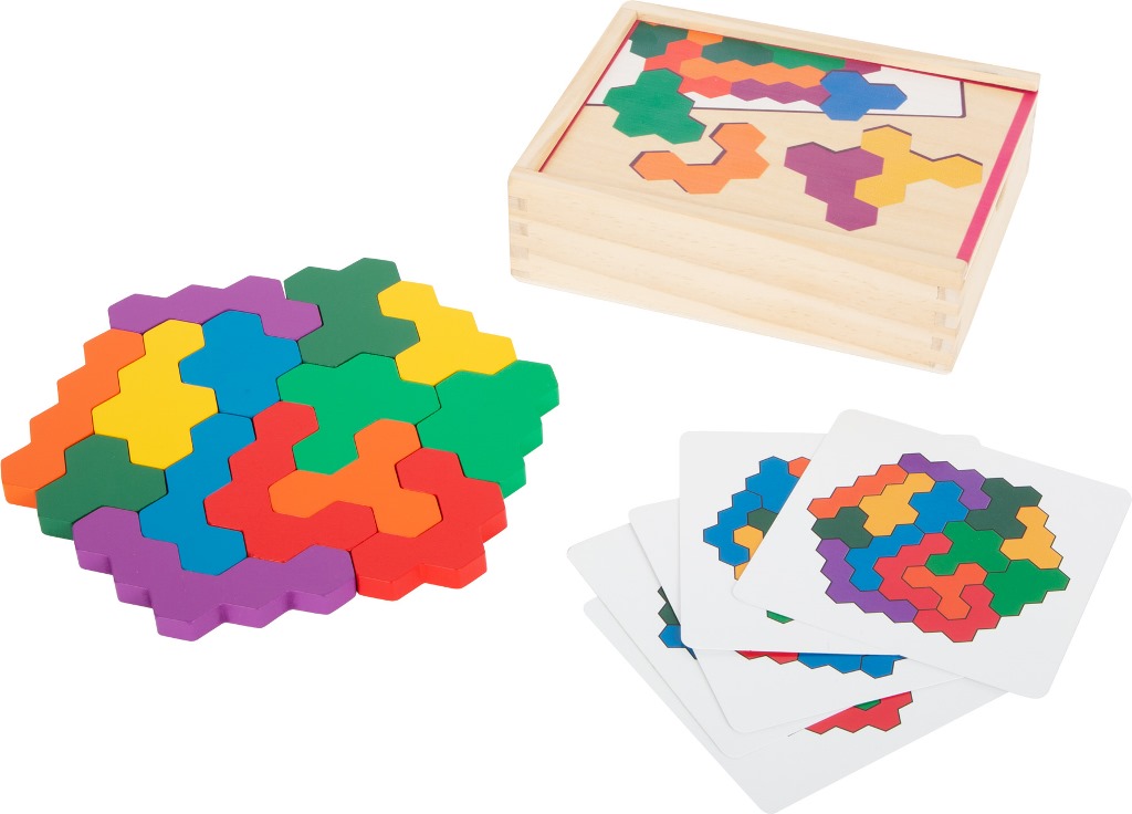 Small foot Hexaagon puzzle