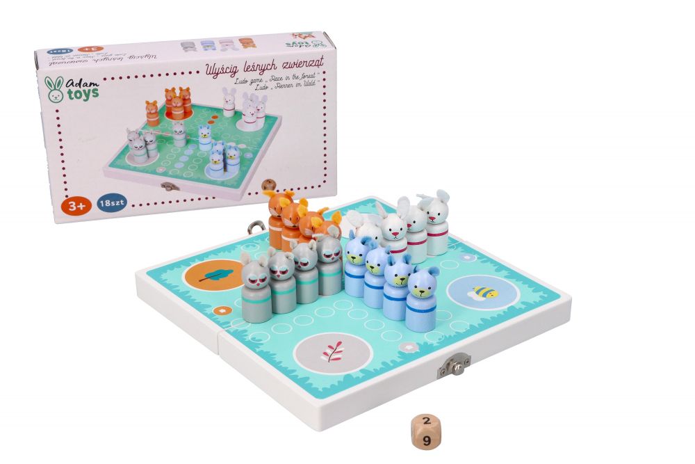 Adam Toys Človeče nehnevaj sa! Lesné zvieratá