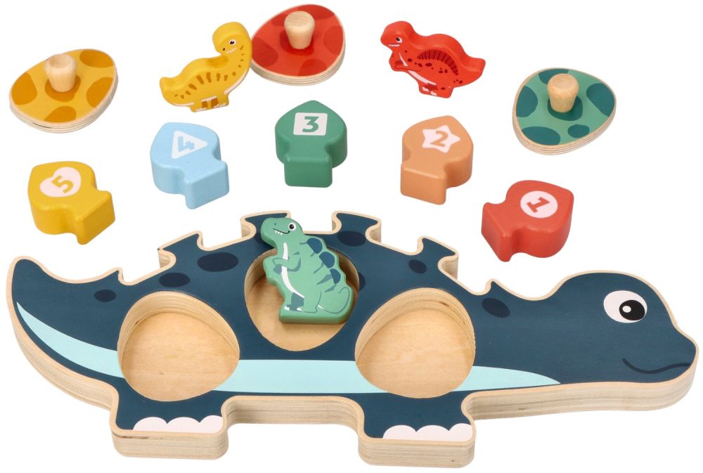 Adam Toys Puzzle dinosaurus mama a mláďatá
