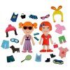 Vodolepky obliekanie dievčat 33 kusov
