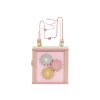 Little Dutch Kocka s aktivitami Pink Flowers 18m+