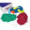 Kinetický piesok zmrzlina sada s formičkami 3kg, 3 farby - Adam Toys