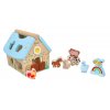 drevená vkladačka domček so zvieratami z farmy (8)