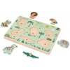 Vkladacie puzzle so zvukom Safari - Adam Toys