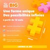Plus-Plus BIG Bloom - mix farieb, 100 ks, 1+