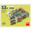 Dino 302176 Drevene kocky Masinka 12 ks 03