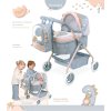 DeCuevas 86080 Môj prvý kočík pre bábiky s batohom COCO 2024 - 56 cm