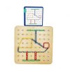 Woopie drevena doska s gumickami Geoboard 10