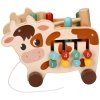 Adam Toys Ťahacia kravička s edukačnými aktivitami