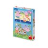 Dino Puzzle Peppa Pig: Na dovolenke 2x48 dielikov