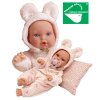 Realistické bábätko Antonio Juan KIKA 27 cm – pohybová funkcia