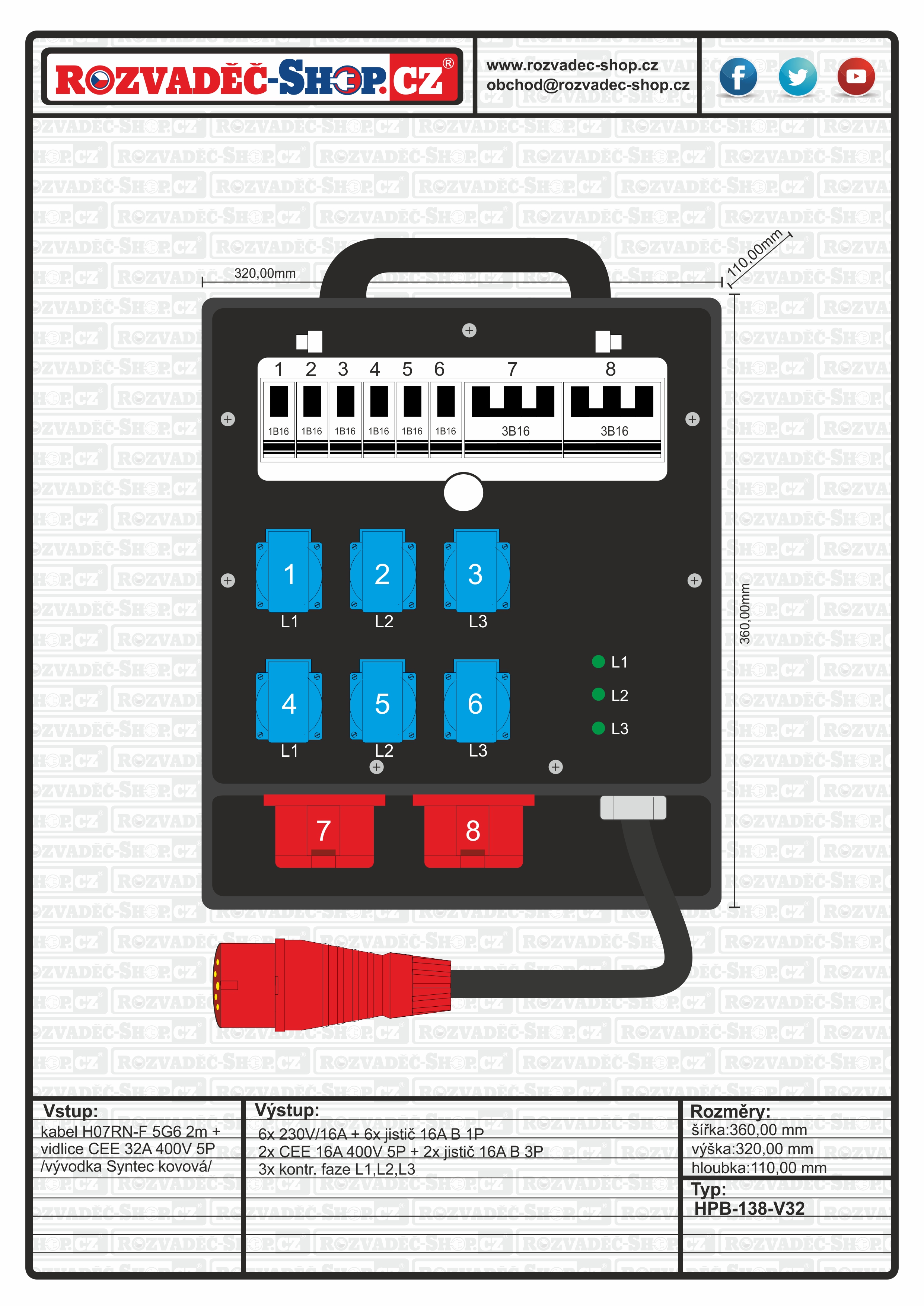 HPB-138-V32e