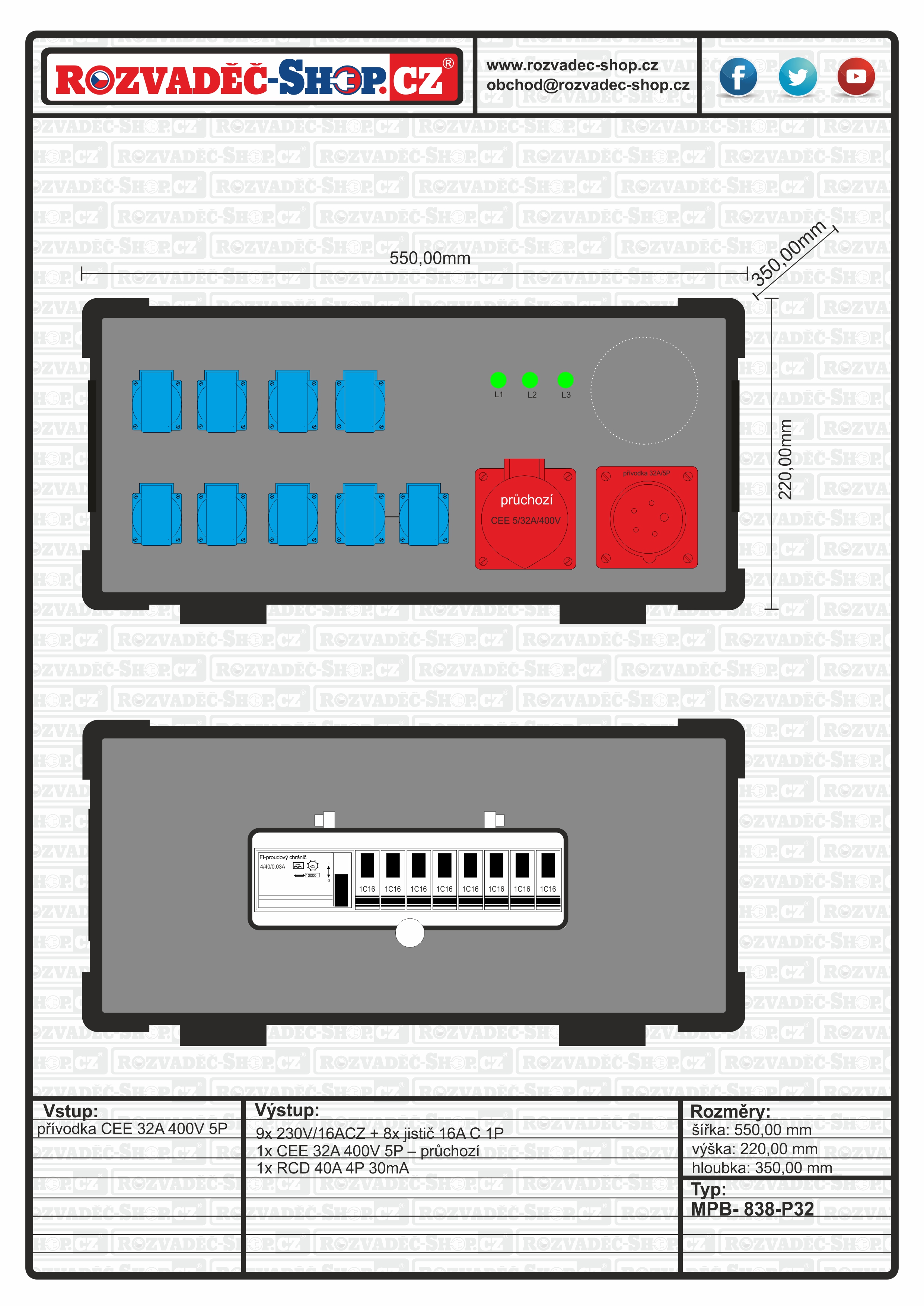 MPB-838-P32-F