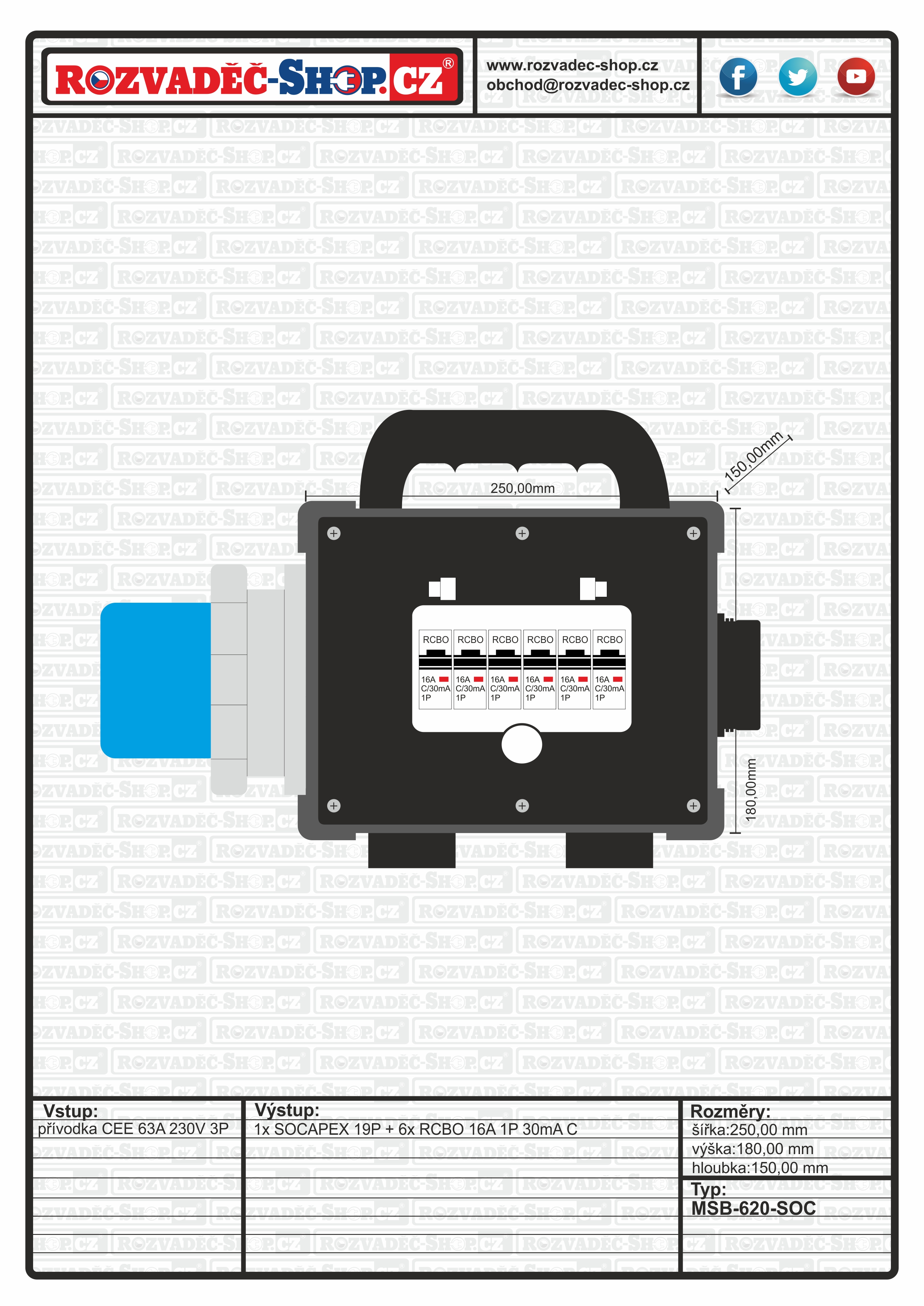 MSB-620-SOC-F