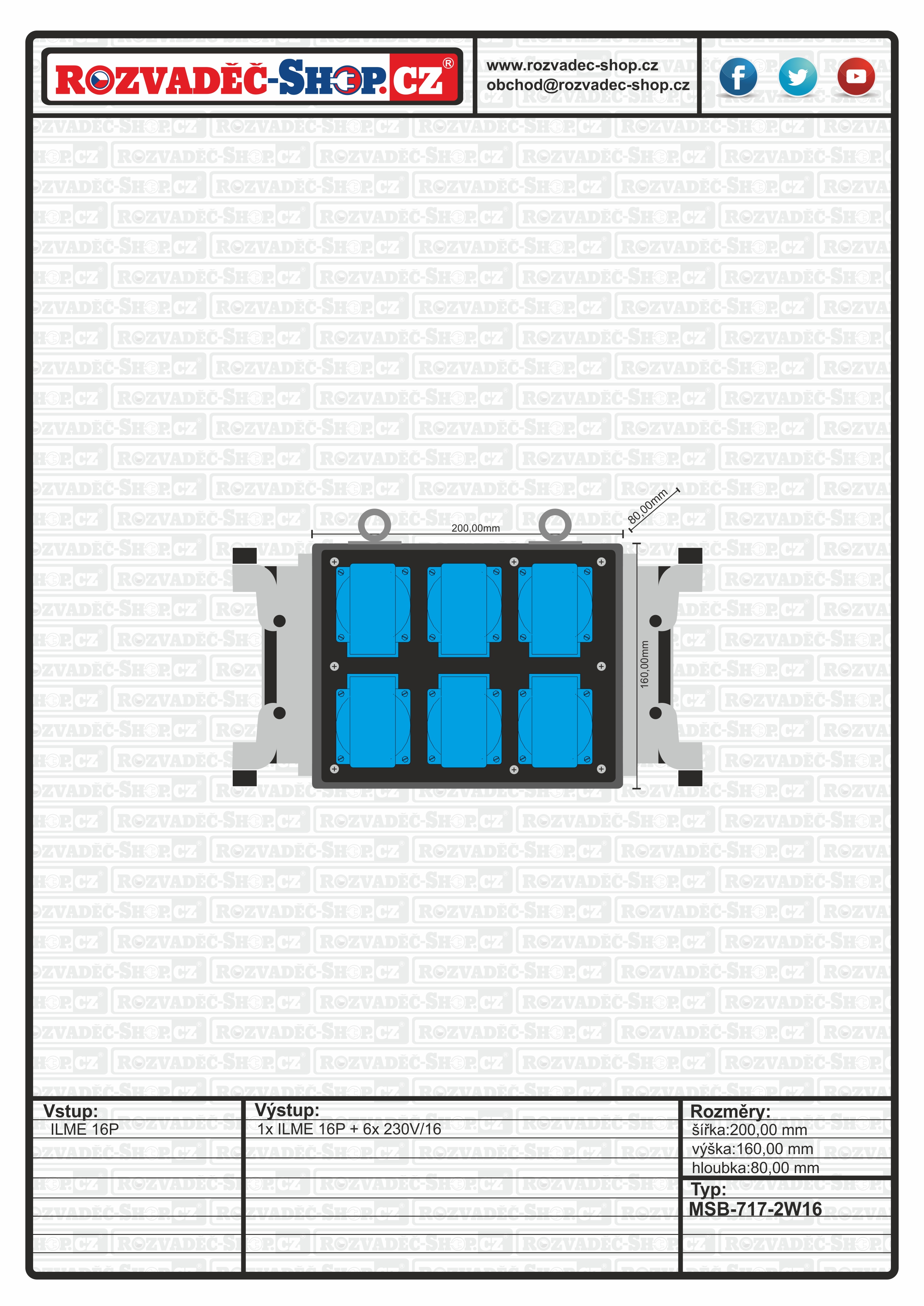 MSB-717-2W16-F