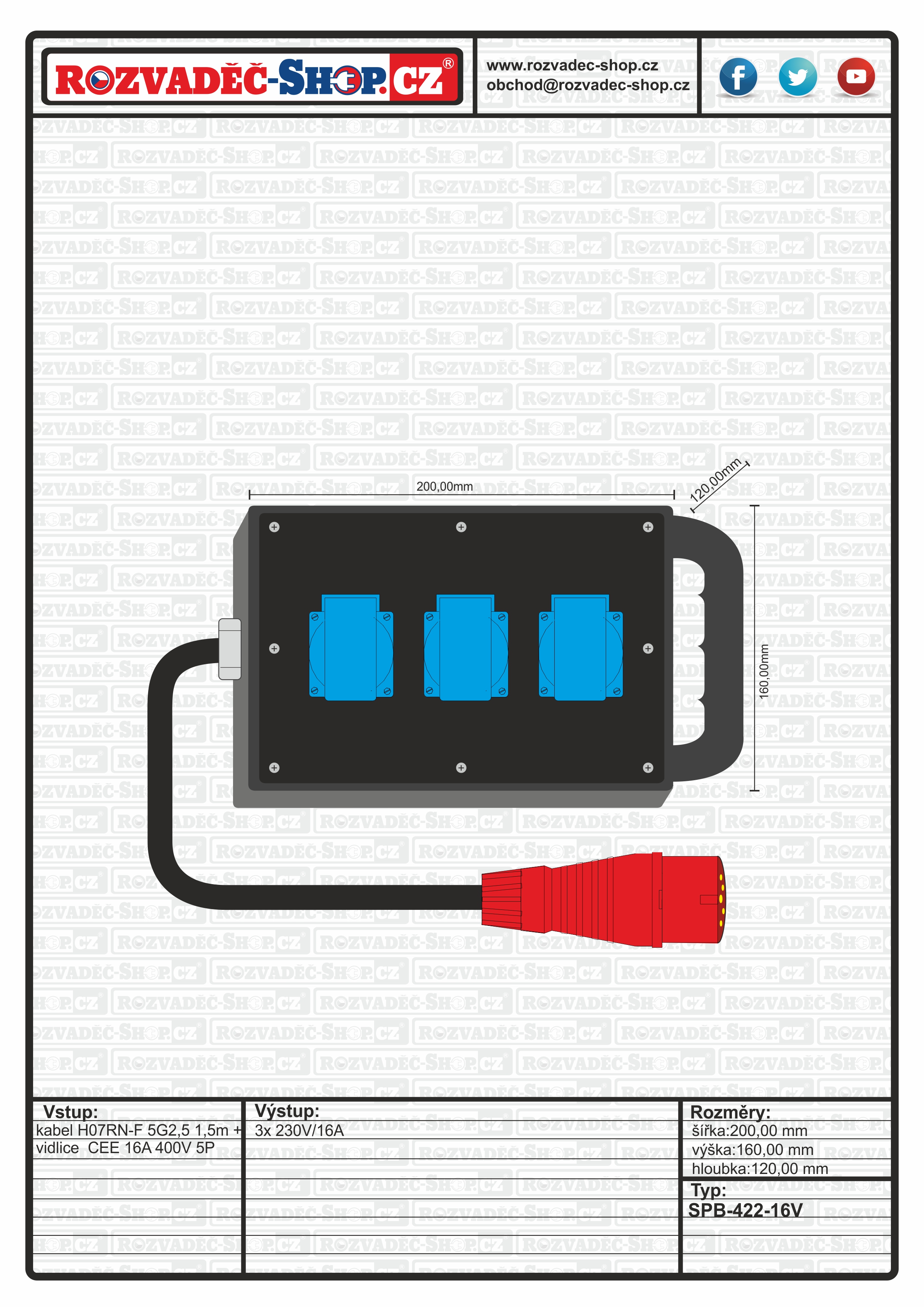 SPB-422-16V-F