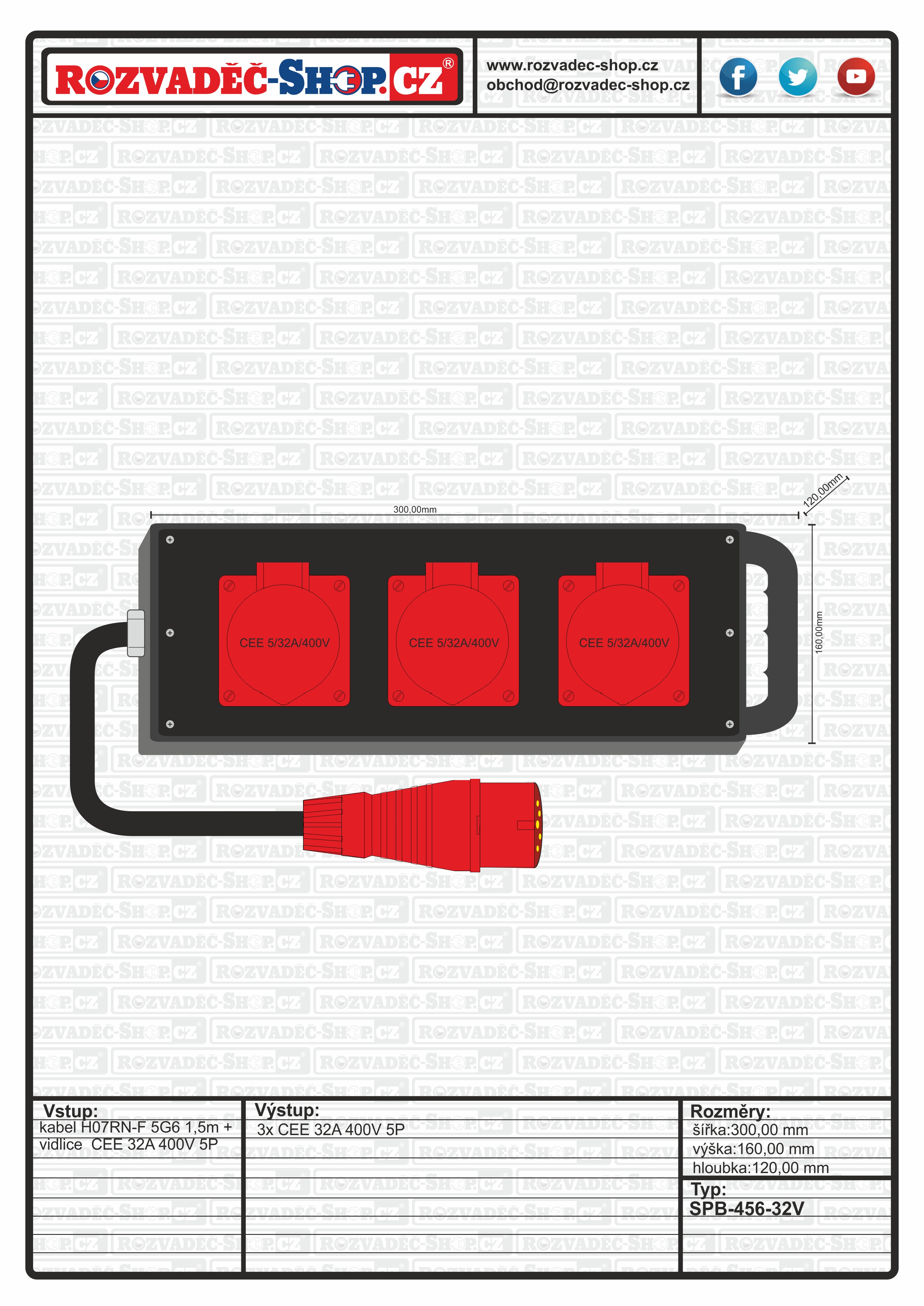 SPB-456-32V-F