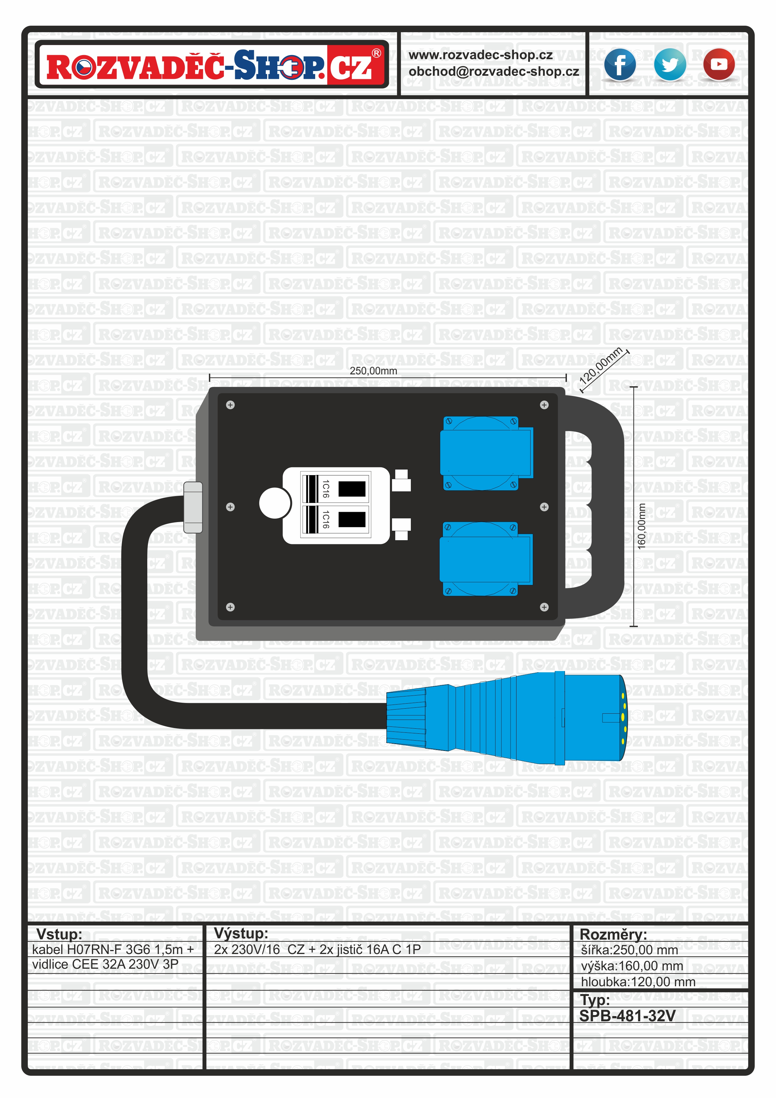 SPB-481-32V-F